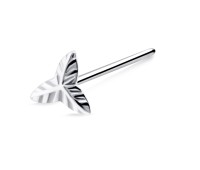 Leafy Straight Nose Stud NSKA-817